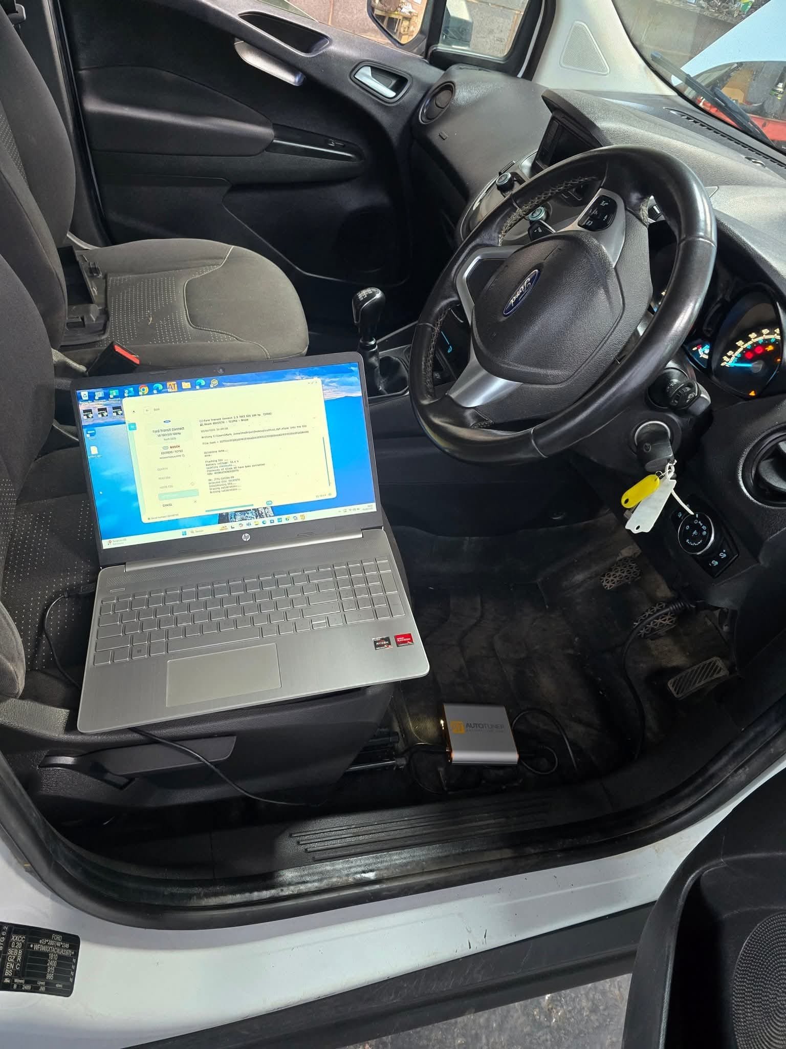 Workshop customer vehicle